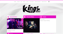 Desktop Screenshot of kingzclub.de